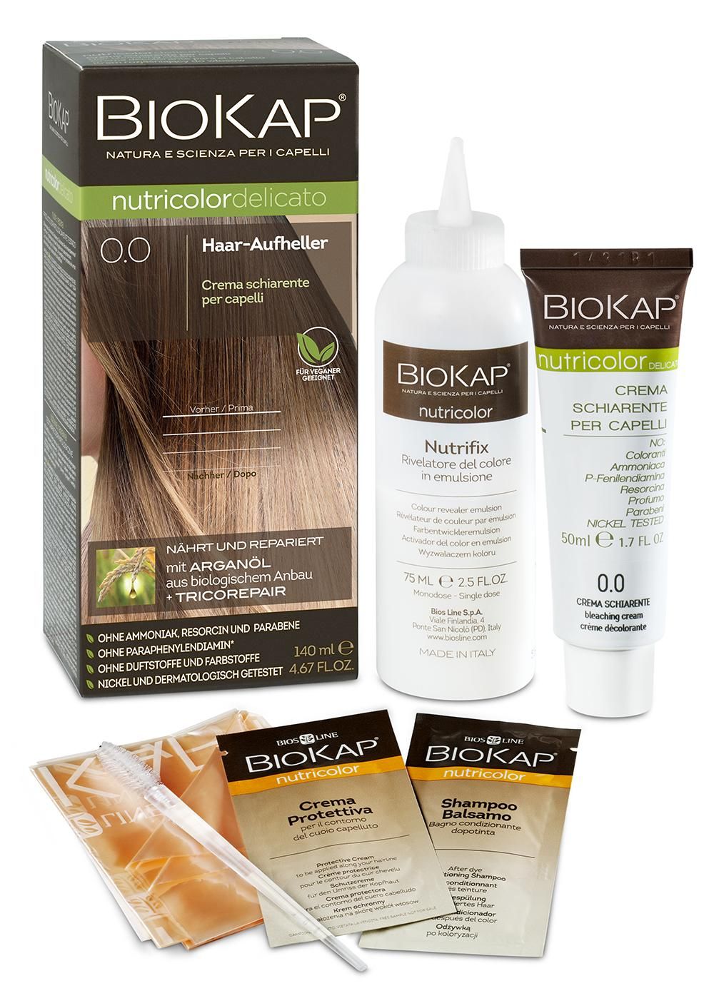 Biokap Nutricolor Delicato Aufhellungscreme 0.0