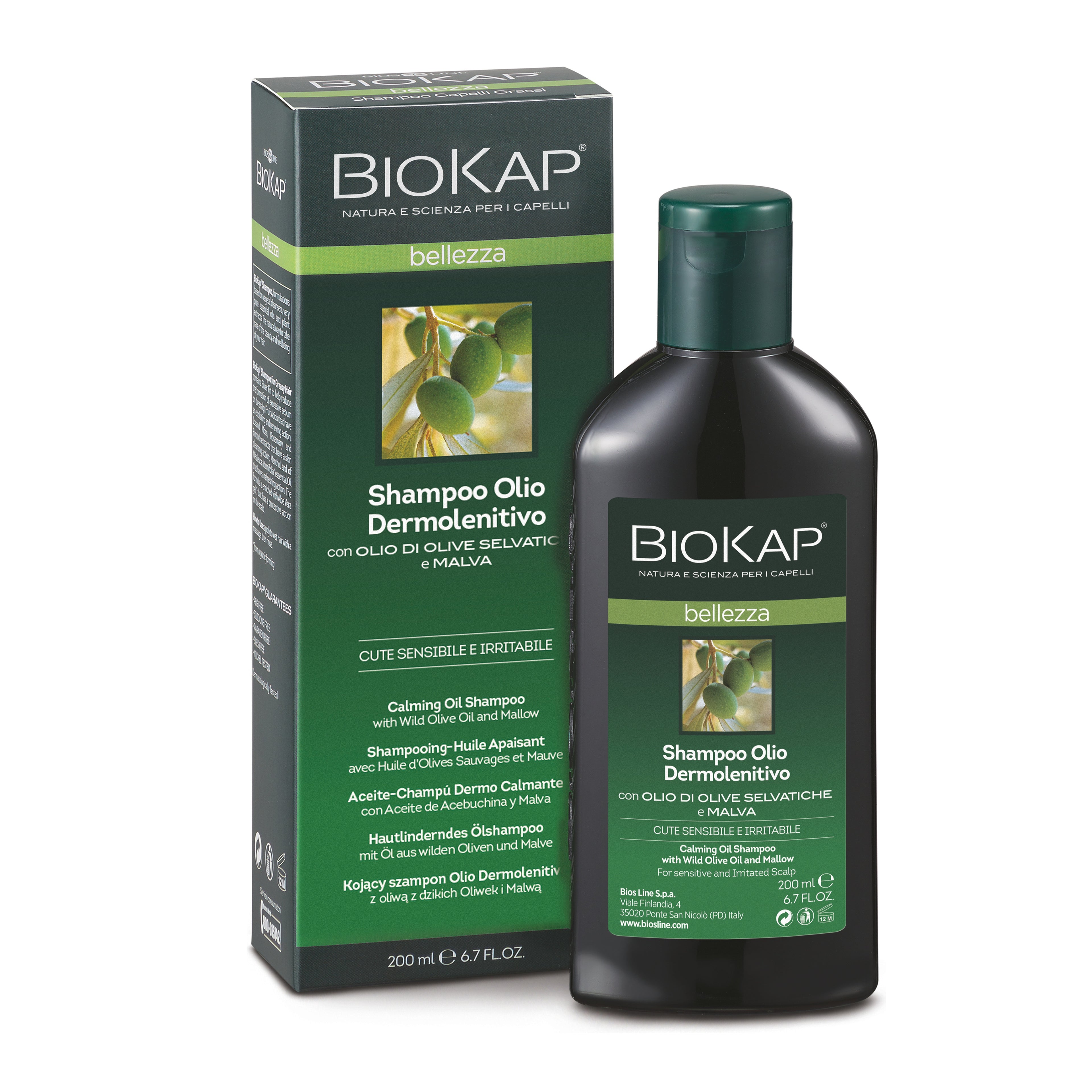 Bellezza Öl-Shampoo hautberuhigend