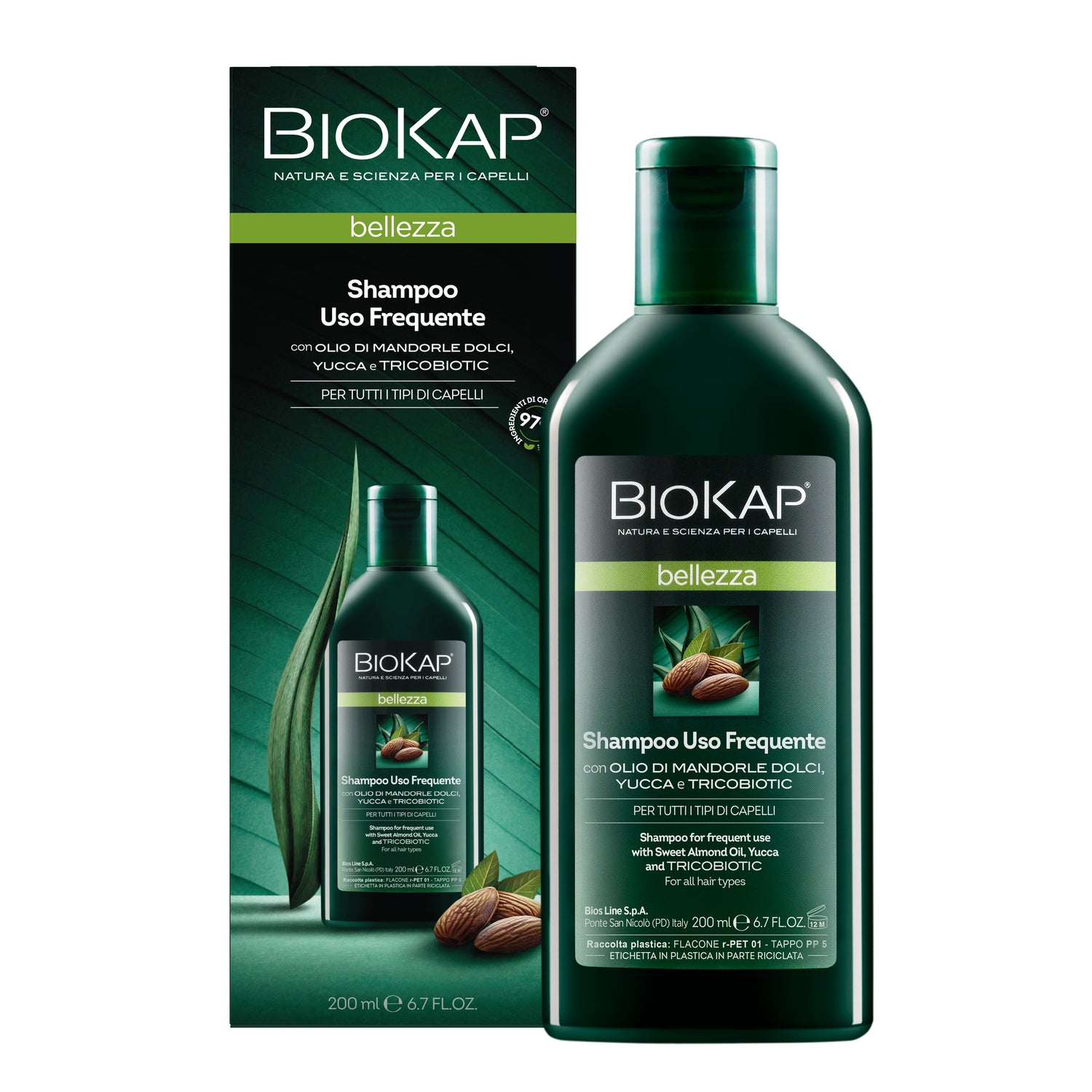 Bellezza Shampoo mild – tägliche Haarwäsche