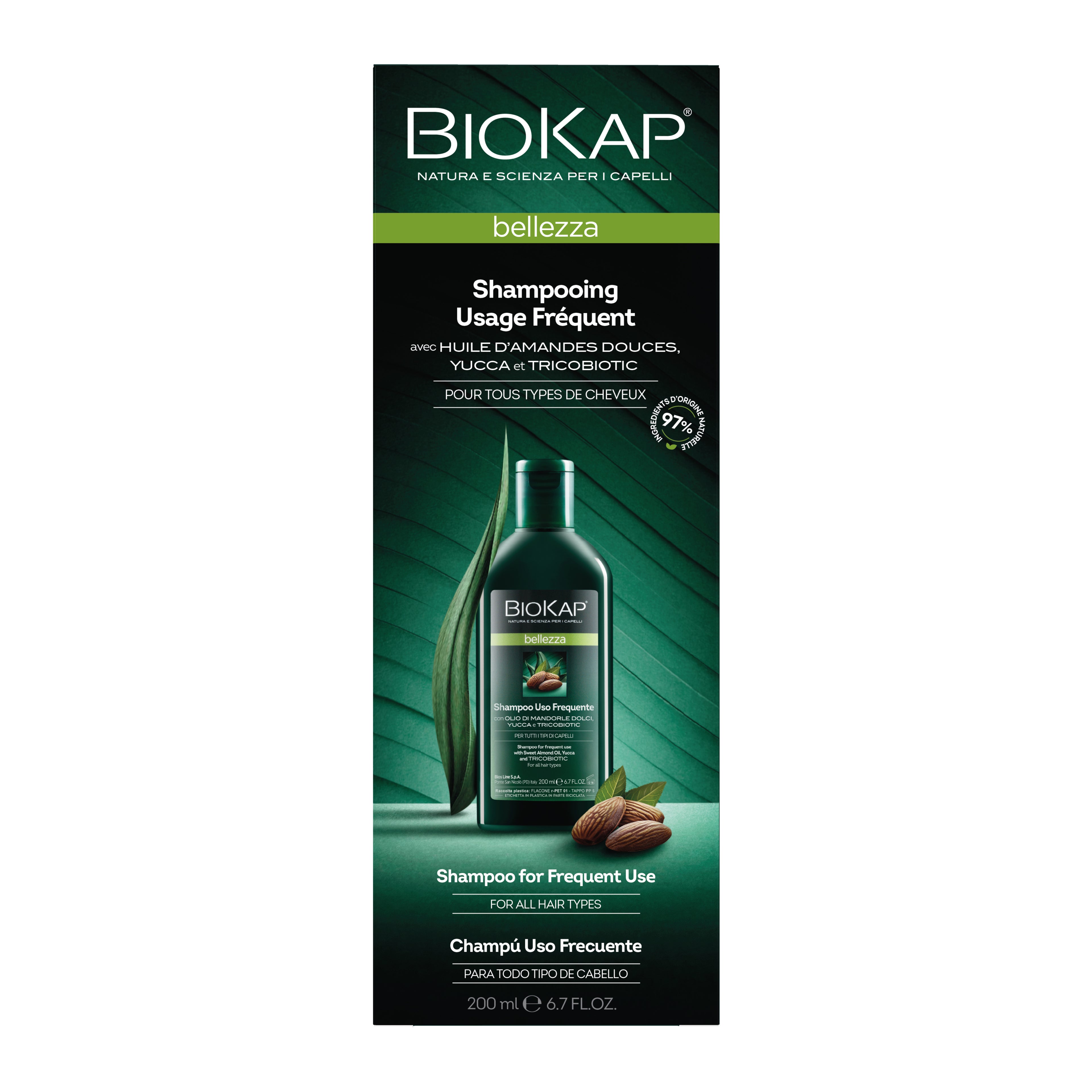 Bellezza Shampoo mild – tägliche Haarwäsche