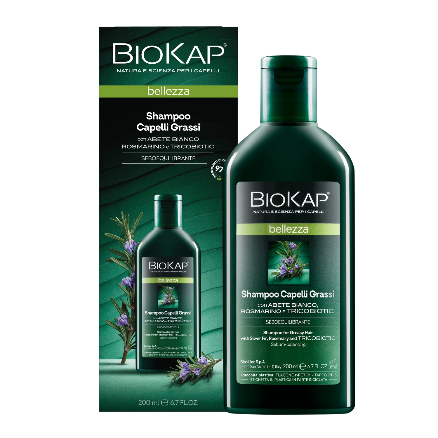 Bellezza Shampoo fettiges Haar