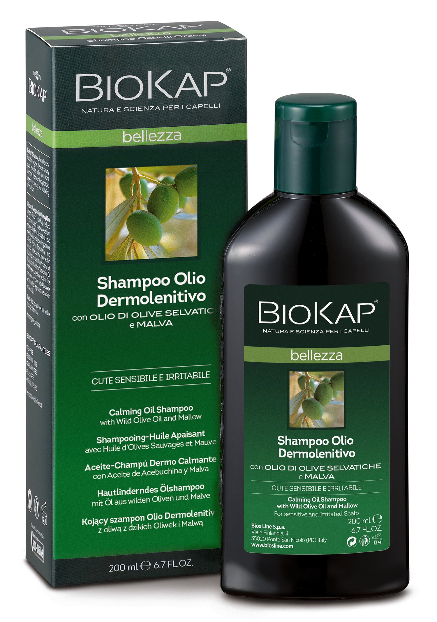Bellezza Öl-Shampoo hautberuhigend